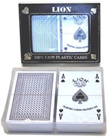 HOT Sports + Toys Carte da gioco Lion 100% in plastica Dubbe