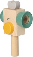 Houten Videocamera - Blauw-2