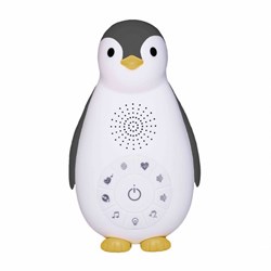 Zazu carillon e luce notturna - altoparlante bluetooth pinguino Zoe grigio