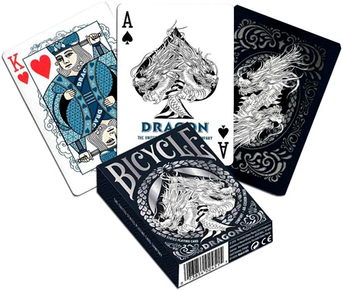 Bicycle Pokerkaarten Bicycle- Dragon Blue Deck
