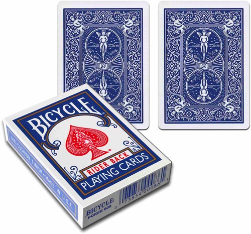 Bicycle Bicycle goochel/Magic Cards Blauw/Blauw
