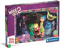 Clementoni puzzle 104 pezzi Inside Out 2 giocattolo puzzle bambini