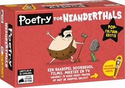 Asmodee gioco di società Poetry for Neanderthals Pop Culture Edition gioco di parole