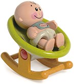 Tolo BIO bambola con culla - giocattolo sostenibile per bambini