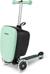 Micro valigia monopattino per bambini Luggage Junior LED Mint - giocattolo da viaggio