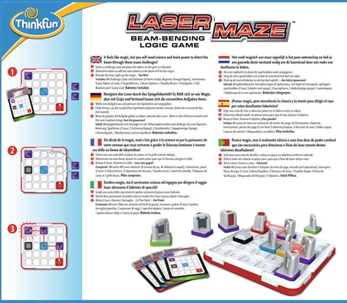 Thinkfun Laser Maze - Gioco rompicapo con 60 sfide - Giocattolo scientifico-2