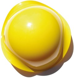 Moluk Bilibo Midi giocattolo giallo - 29x29x16cm - gioco sensoriale