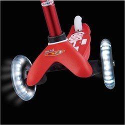 Micro set ruote LED Mini Micro 120mm - visibilità e sicurezza aumentate