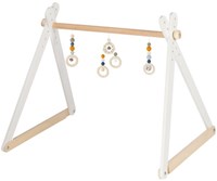 Heimess palestra in legno per bambini arancione-blu regolabile 61x57x55cm