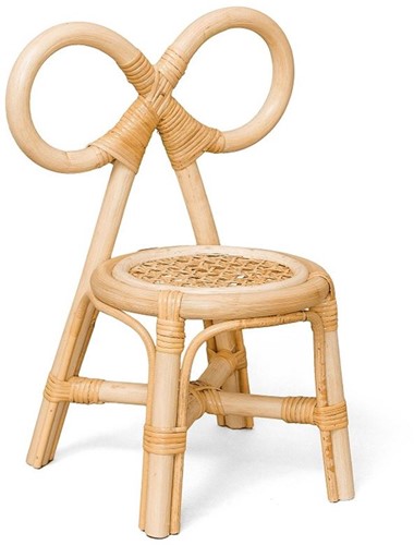  Poppie Toys Rattan Sedia per bambole (2 pezzi)