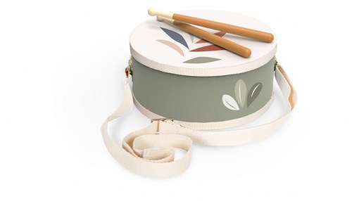 Speedy Monkey tamburo in legno per bambini - cartone FSC - 2 anni+ - giocattolo musicale