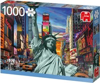 Jumbo puzzle New York City puzzle 1000 pezzi cartone collage-2