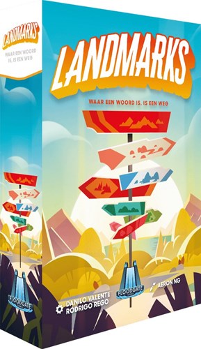 Asmodee gioco da tavolo Landmarks - party game strategico per 2-10 giocatori
