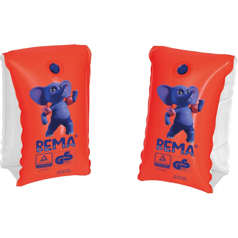Bema Braccioli aiuto nuoto 1-6 anni Gr.0 arancione divertimento acqua
