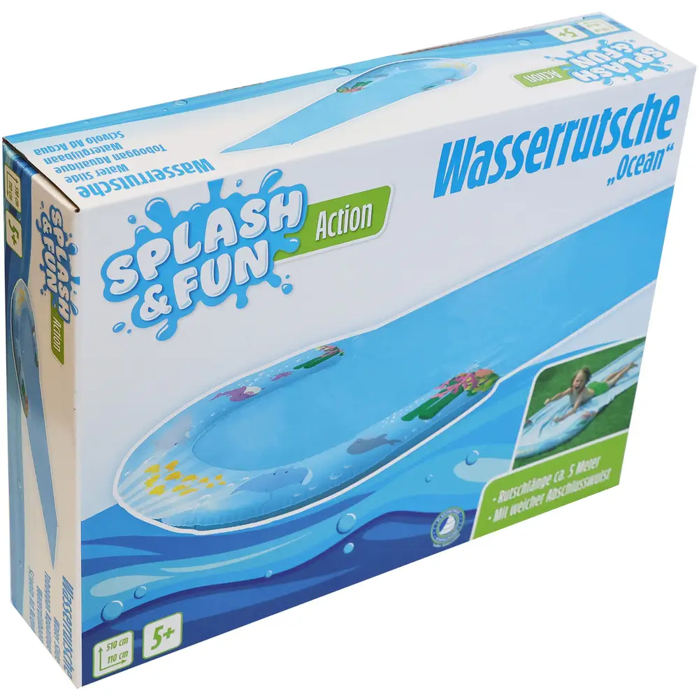 Vedes scivolo d'acqua Ocean 510x110 cm giocattolo in PVC