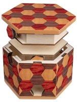 Philos scatola puzzle nido d'ape rompicapo scatola regalo-2