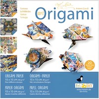 Fridolin carta origami tartarughe 20 fogli 15x15 cm cartone-3