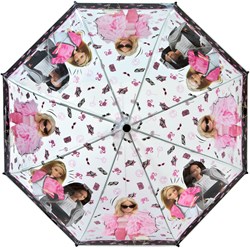 Ombrello per bambini Barbie multicolore accessorio pioggia