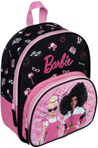 Barbie zaino blu - zainetto per bambini con stampa e spallacci regolabili