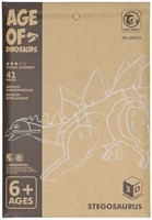 Lobbes kit di costruzione in legno dinosauro Stegosaurus puzzle 3D giocattolo