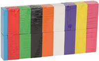 Blocchi domino in legno set giocattolo 50 pezzi per bambini-2