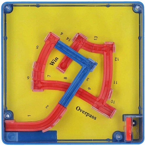 Albatros Hengelsport gioco labirinto gioco equilibrio pista biglie colorata-2
