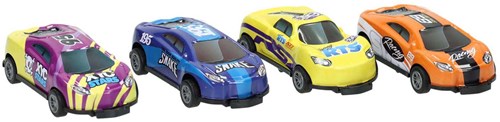 Albatros Hengelsport set auto da corsa giocattolo - effetto crash pull back-2