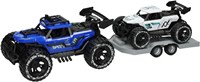 Albatros Hengelsport set di auto a frizione giocattolo con rimorchio - colorate e robuste-3