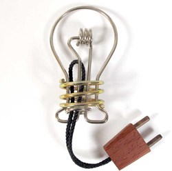 Recent Toys rompicapo in metallo Light Bulb per adulti