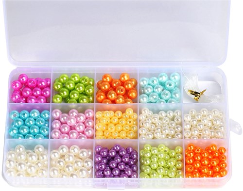 Set di perline perle gioielli giocattolo colorato per bambini-2