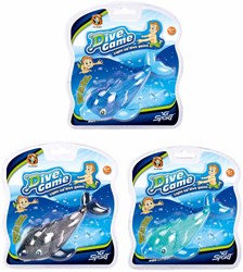 Giocattolo delfino da immersione con luce - gioco subacqueo per bambini