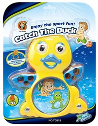 Duik Ducks set di anatre giocattolo per piscina, 4 pezzi