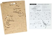 Lobbes kit di costruzione in legno farfalla puzzle 3D giocattolo creativo