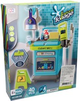 Albatros Hengelsport carrello delle pulizie giocattolo 40 pezzi per bambini-2
