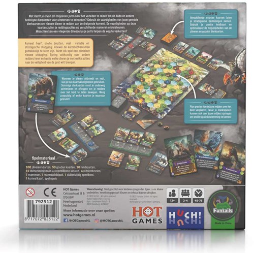 HOT Games Komeet gioco da tavolo strategico per 2-4 giocatori-2