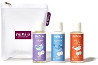 Mini U kit viaggio shampoo balsamo doccia capelli-corpo bambini-3
