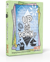HOT Games gioco di carte Up or Down - gioco strategico per famiglie