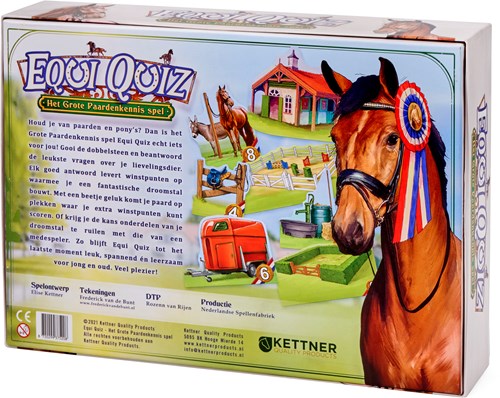 HOT Sports + Toys gioco da tavolo cavalli Equi Quiz - Il Grande Gioco della Conoscenza Equestre-2