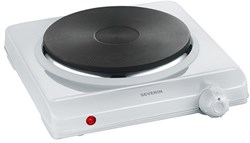 Severin piastra elettrica 1500W bianca - soluzione compatta a un fuoco