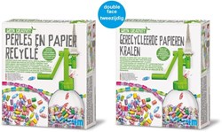 4M Green Creativity set collana con perline di carta - carta riciclata