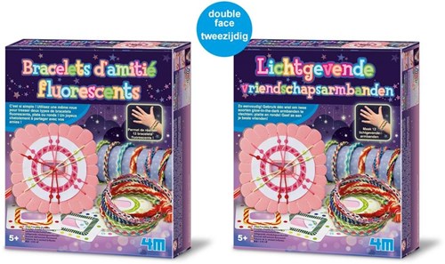 4M braccialetto dell'amicizia luminoso - kit creativo per bambini-2