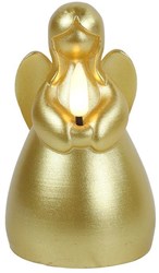 Countryfield candela LED angelo oro - candela in cera a batteria per atmosfera