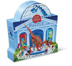 Crocodile Creek puzzle Day at the Museum/Dinosaur - 48 pezzi