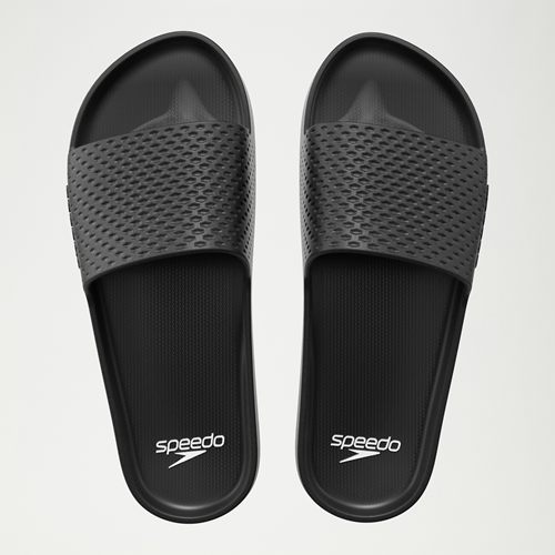 Speedo ciabatte piscina uomo nere comode drenaggio acqua