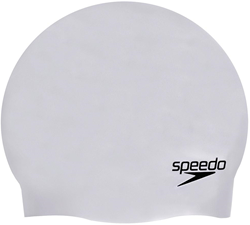 Speedo cuffia nuoto silicone grigia - accessorio nuoto adulti