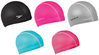 Speedo cuffia nuoto junior Pace Cap navy - idrorepellente e confortevole