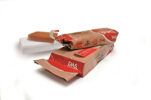 Das pasta modellabile terracotta - 1 kg di argilla per bambini e creatività-2