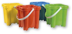 Androni Giocattoli secchiello castello spiaggia 20cm giocattolo multicolore