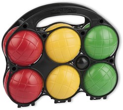 Androni Giocattoli set bocce plastica 8 pezzi per bambini e adulti