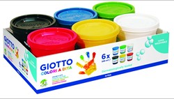 Giotto vingerverf 200 ml - 6 stuks